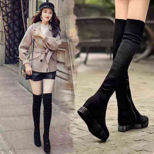 Bottes mi-saison femme Semelles en Caoutchouc - Ref 3250366
