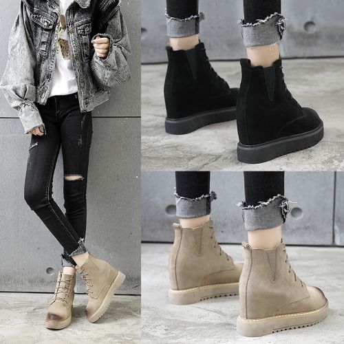 Bottes mi-saison femme Semelles en Caoutchouc - Ref 3250368