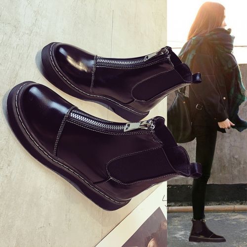Bottes mi-saison femme Semelles en Caoutchouc - Ref 3250380
