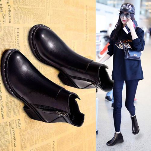 Bottes mi-saison femme Semelles en Caoutchouc - Ref 3250389