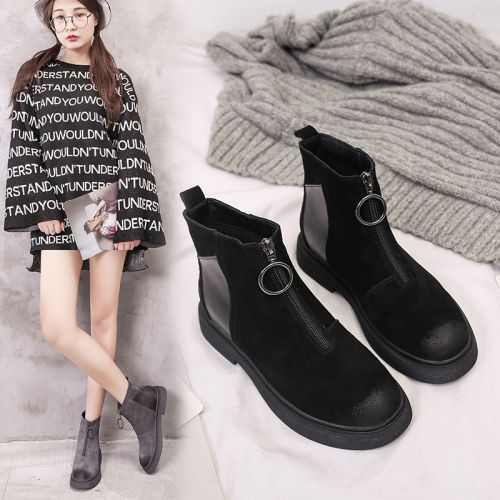 Bottes mi-saison femme Semelles en Caoutchouc - Ref 3250393