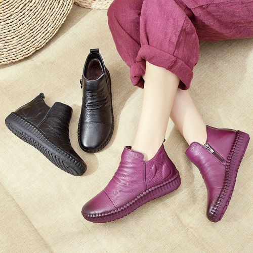 Bottes mi-saison femme Semelles en Caoutchouc - Ref 3250396