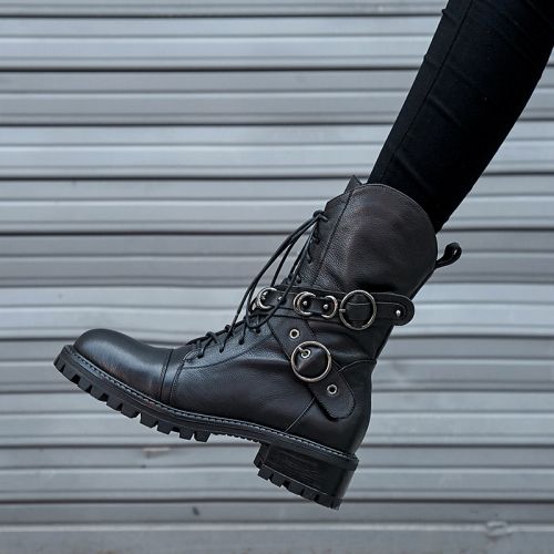Bottes mi-saison femme Semelles en Caoutchouc - Ref 3250400