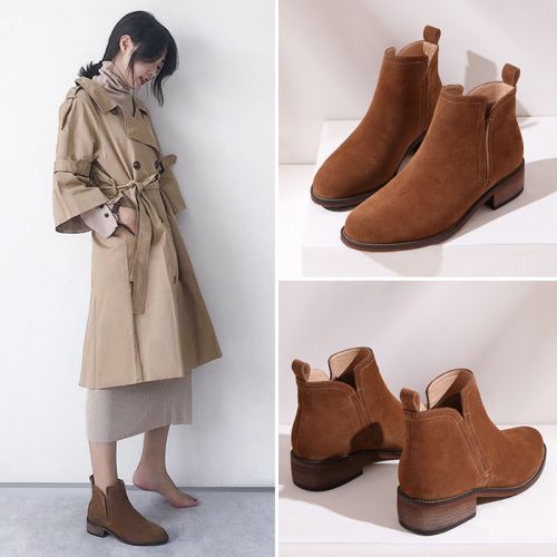 Bottes mi-saison femme Semelles en Caoutchouc - Ref 3250429