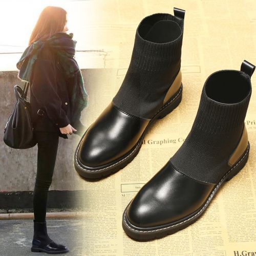 Bottes mi-saison femme Semelles en Caoutchouc - Ref 3250430