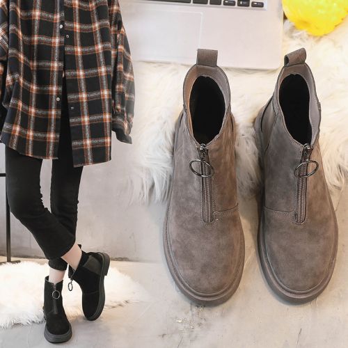 Bottes mi-saison femme Semelles en Caoutchouc - Ref 3250457
