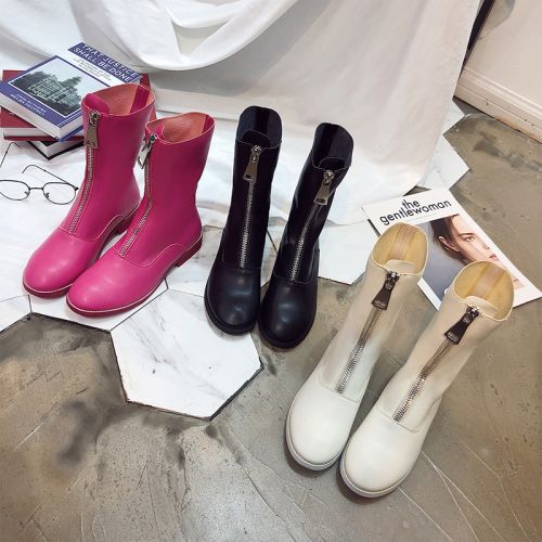 Bottes mi-saison femme Semelles en Caoutchouc - Ref 3250479