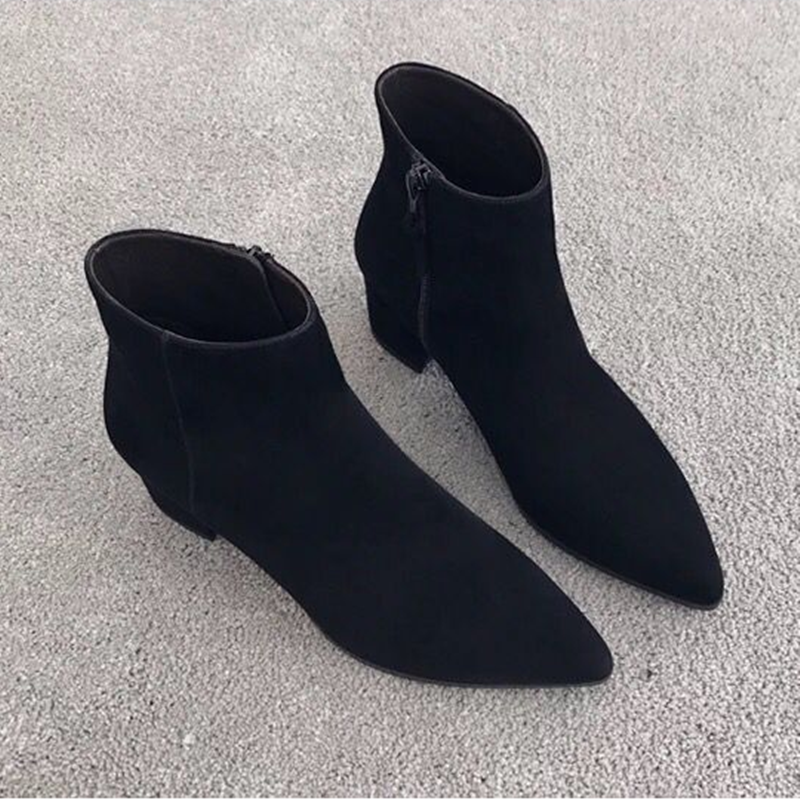 Bottes mi-saison femme Semelles en Caoutchouc - Ref 3250483