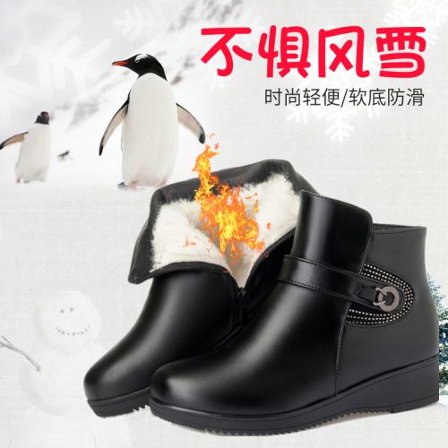 Bottes mi-saison femme Semelles en Caoutchouc - Ref 3250520