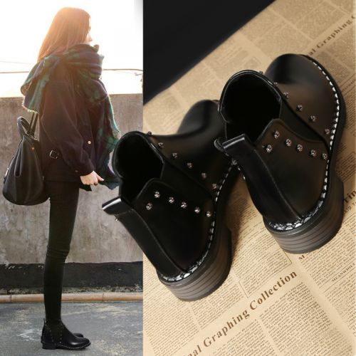 Bottes mi-saison femme Semelles en Caoutchouc - Ref 3250522