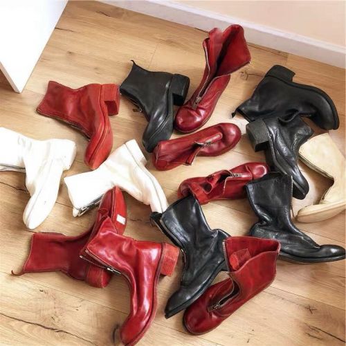 Bottes mi-saison femme GUIDI GGDB Semelles en Caoutchouc - Ref 3250539