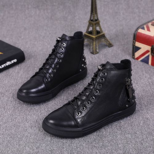 Bottes mi-saison femme Semelles en Caoutchouc - Ref 3250547