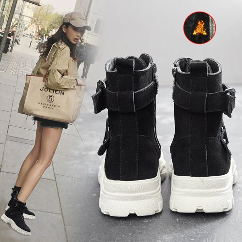 Bottes mi-saison femme Semelles en Caoutchouc - Ref 3250548