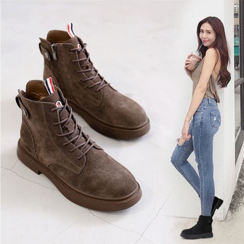 Bottes mi-saison femme Semelles en Caoutchouc - Ref 3250572