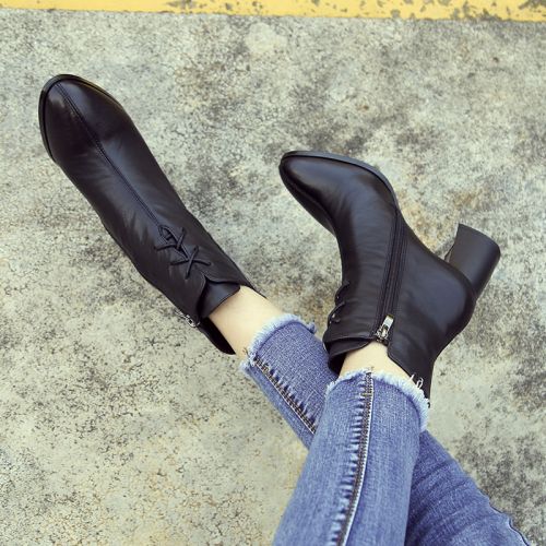 Bottes mi-saison femme Semelles en Caoutchouc - Ref 3250587