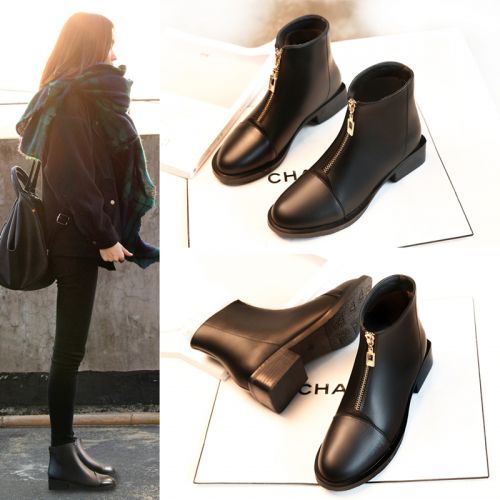 Bottes mi-saison femme Semelles en Caoutchouc - Ref 3250590