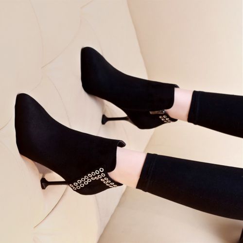 Bottes mi-saison femme Semelles en Caoutchouc - Ref 3250593