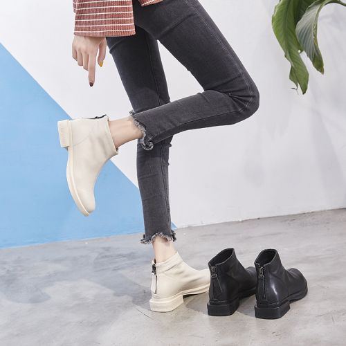 Bottes mi-saison femme Semelles en Caoutchouc - Ref 3250604