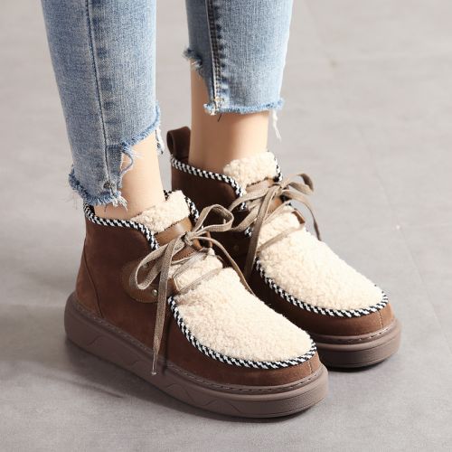 Bottes mi-saison femme Semelles en Caoutchouc - Ref 3250608