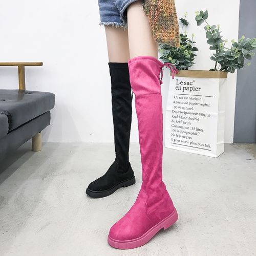 Bottes mi-saison femme FURREZIO Semelles en Caoutchouc - Ref 3250612