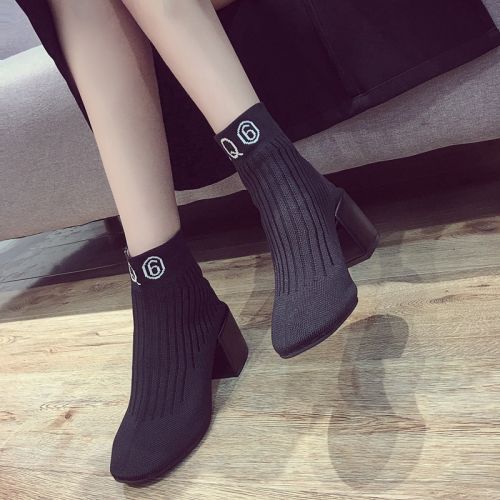 Bottes mi-saison femme Semelles en Caoutchouc - Ref 3250613