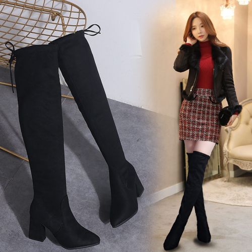 Bottes mi-saison femme Semelles en Caoutchouc - Ref 3250619