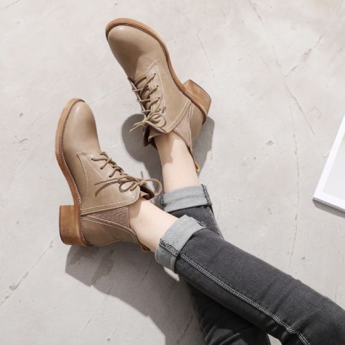 Bottes mi-saison femme Semelles en Caoutchouc - Ref 3250640