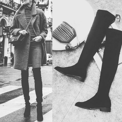 Bottes mi-saison femme DOMS Semelles en Caoutchouc - Ref 3250642