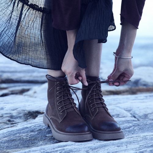 Bottes mi-saison femme Semelles en Caoutchouc - Ref 3250644