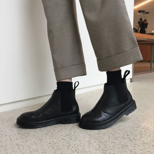 Bottes mi-saison femme Semelles en Caoutchouc - Ref 3250663