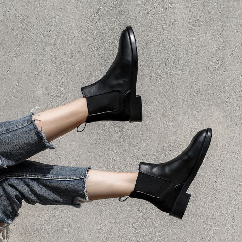 Bottes mi-saison femme OCANDY Semelles en Caoutchouc - Ref 3250706