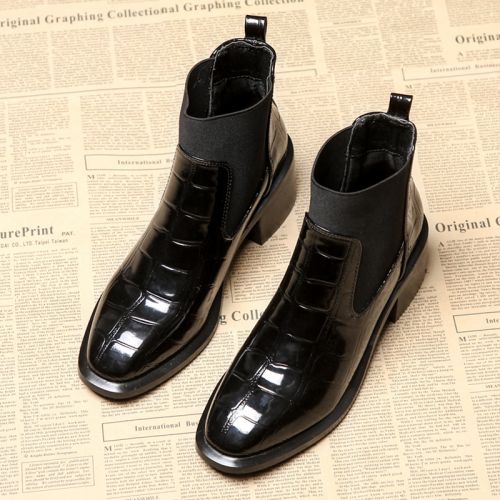Bottes mi-saison femme Semelles en Caoutchouc - Ref 3250722