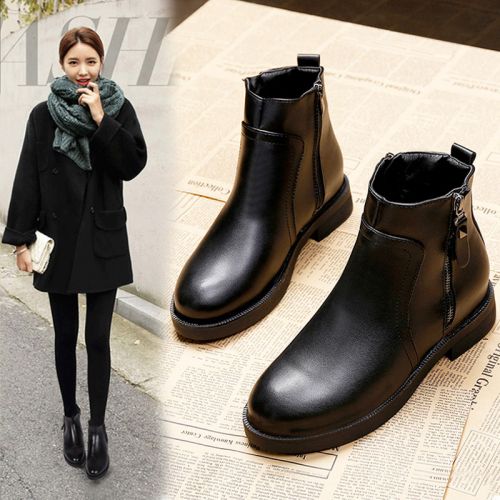 Bottes mi-saison femme Semelles en Caoutchouc - Ref 3250724
