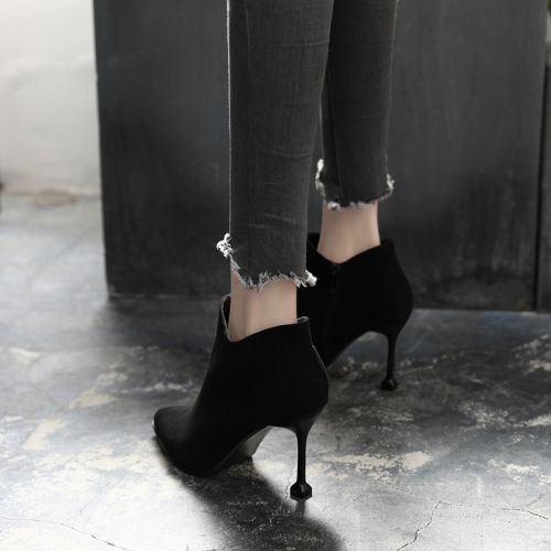 Bottes mi-saison femme Semelles en Caoutchouc - Ref 3250744