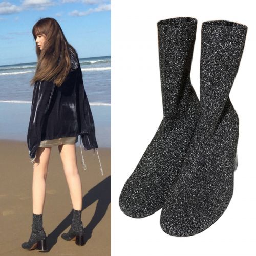 Bottes mi-saison femme DEBUTANTEDIARY Semelles en Caoutchouc - Ref 3250756