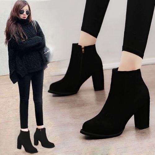 Bottes mi-saison femme Semelles en Caoutchouc - Ref 3250764