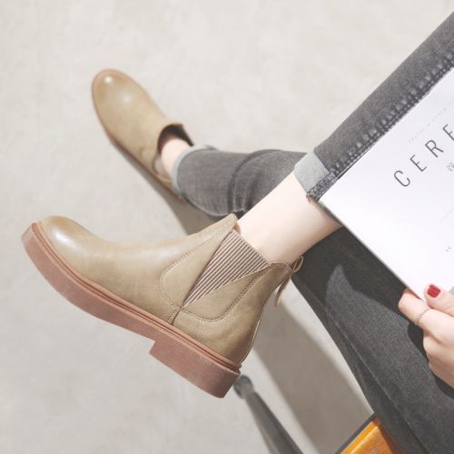Bottes mi-saison femme Semelles en Caoutchouc - Ref 3250773