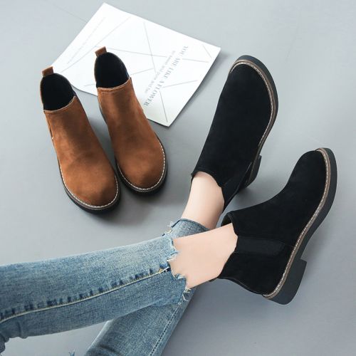 Bottes mi-saison femme Semelles en Caoutchouc - Ref 3250785