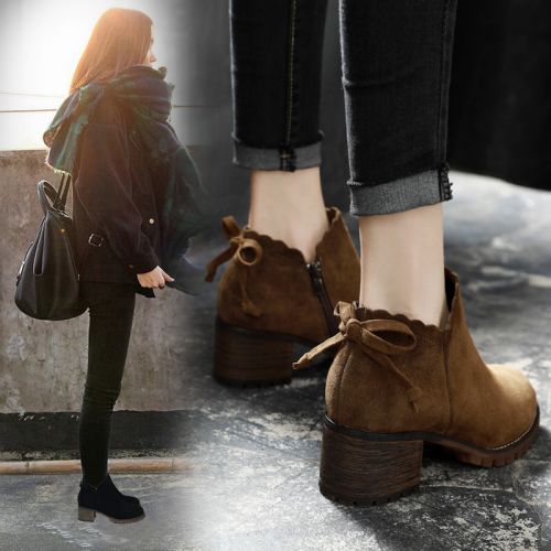 Bottes mi-saison femme Semelles en Caoutchouc - Ref 3250789