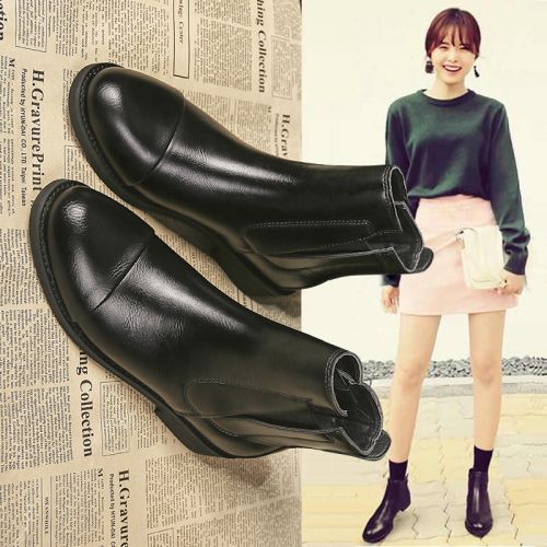 Bottes mi-saison femme Semelles en Caoutchouc - Ref 3250790