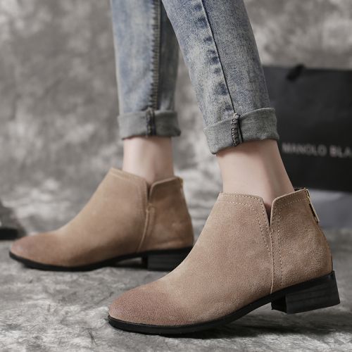 Bottes mi-saison femme Semelles en Caoutchouc - Ref 3250798