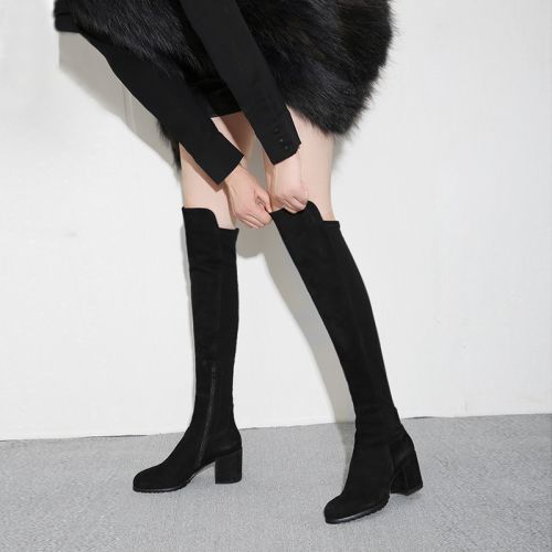 Bottes mi-saison femme Semelles en Caoutchouc - Ref 3250806