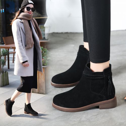 Bottes mi-saison femme Semelles en Caoutchouc - Ref 3250824