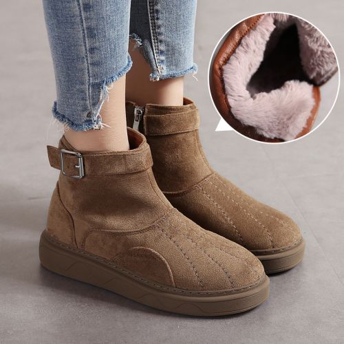 Bottes mi-saison femme Semelles en Caoutchouc - Ref 3250829