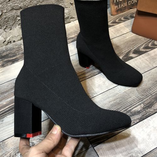 Bottes mi-saison femme LEIEYSHEY Semelles en Caoutchouc - Ref 3250867