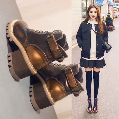 Bottes mi-saison femme Semelles en Caoutchouc - Ref 3250887