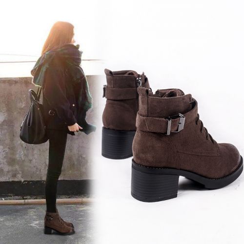 Bottes mi-saison femme CHARM LI QIANLI Semelles en Caoutchouc - Ref 3250908