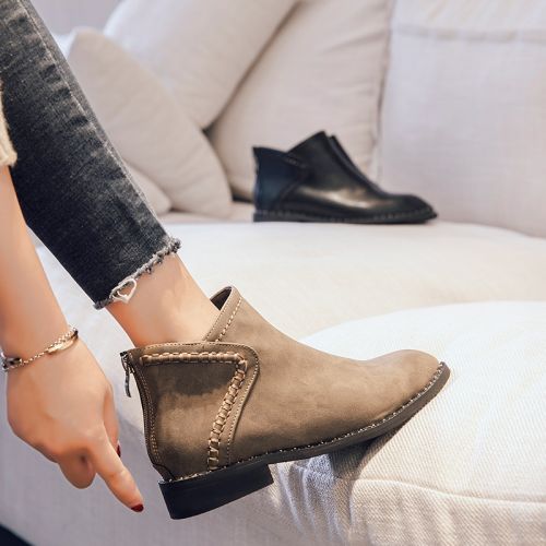 Bottes mi-saison femme Semelles en Caoutchouc - Ref 3250933