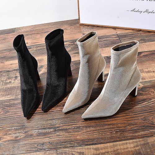 Bottes mi-saison femme Semelles en Caoutchouc - Ref 3250959