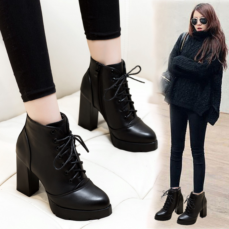 Bottes mi-saison femme Semelles en Caoutchouc - Ref 3250981